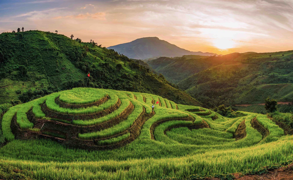Vẻ đẹp ruộng bậc thang Pu Nhi, Điện Biên - Ảnh 4.