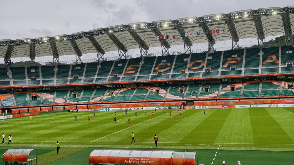 Bóng đá nữ Asiad 2026: Việt Nam 1-2 Đài Bắc Trung Hoa: Khởi đầu khó khăn - Ảnh 1. Bóng đá nữ Asiad 2026: Việt Nam 1-2 Đài Bắc Trung Hoa: Khởi đầu khó khăn - Ảnh 1.