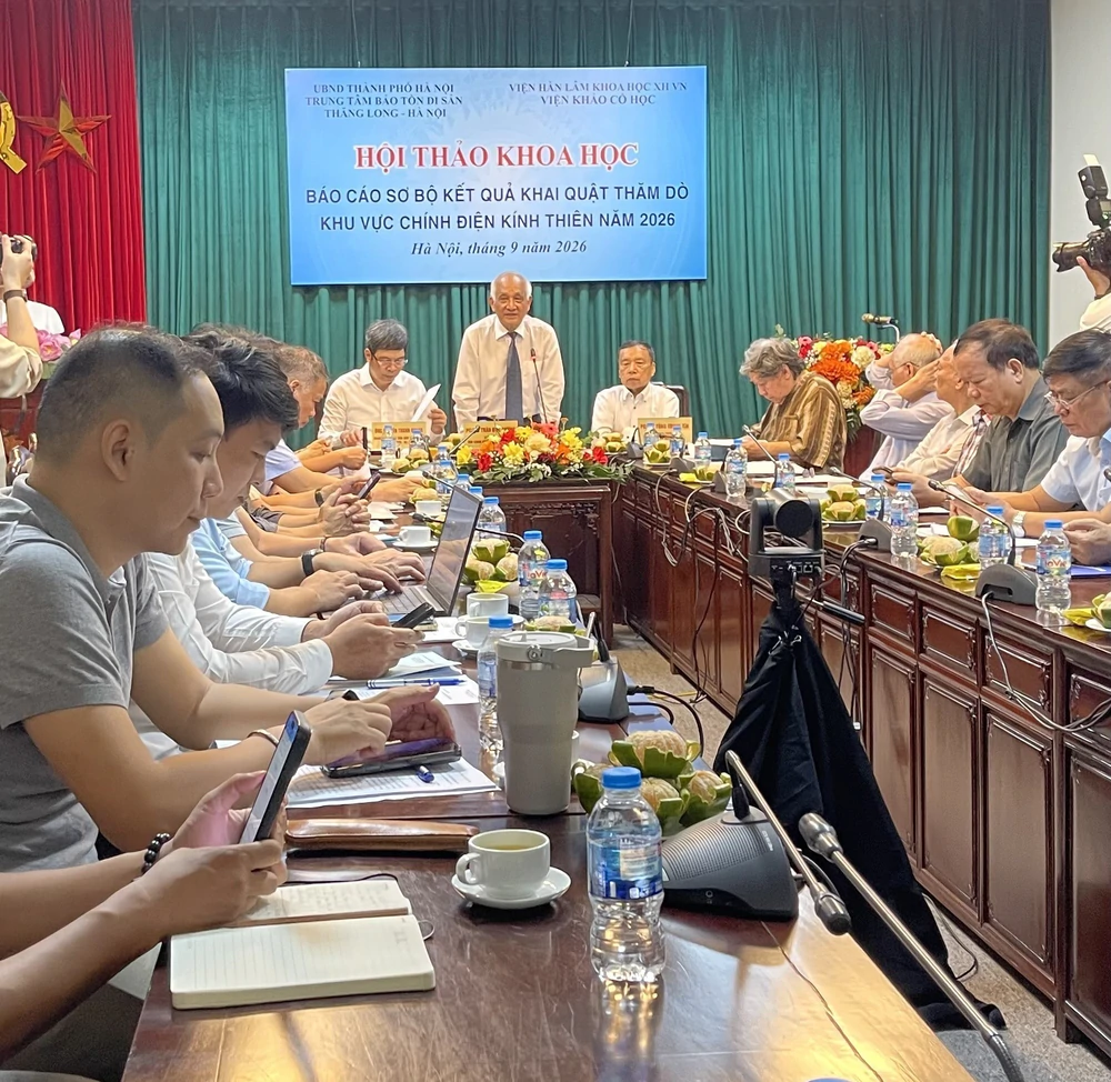Từ dấu tích đến diện mạo điện Kính Thiên - Ảnh 1.