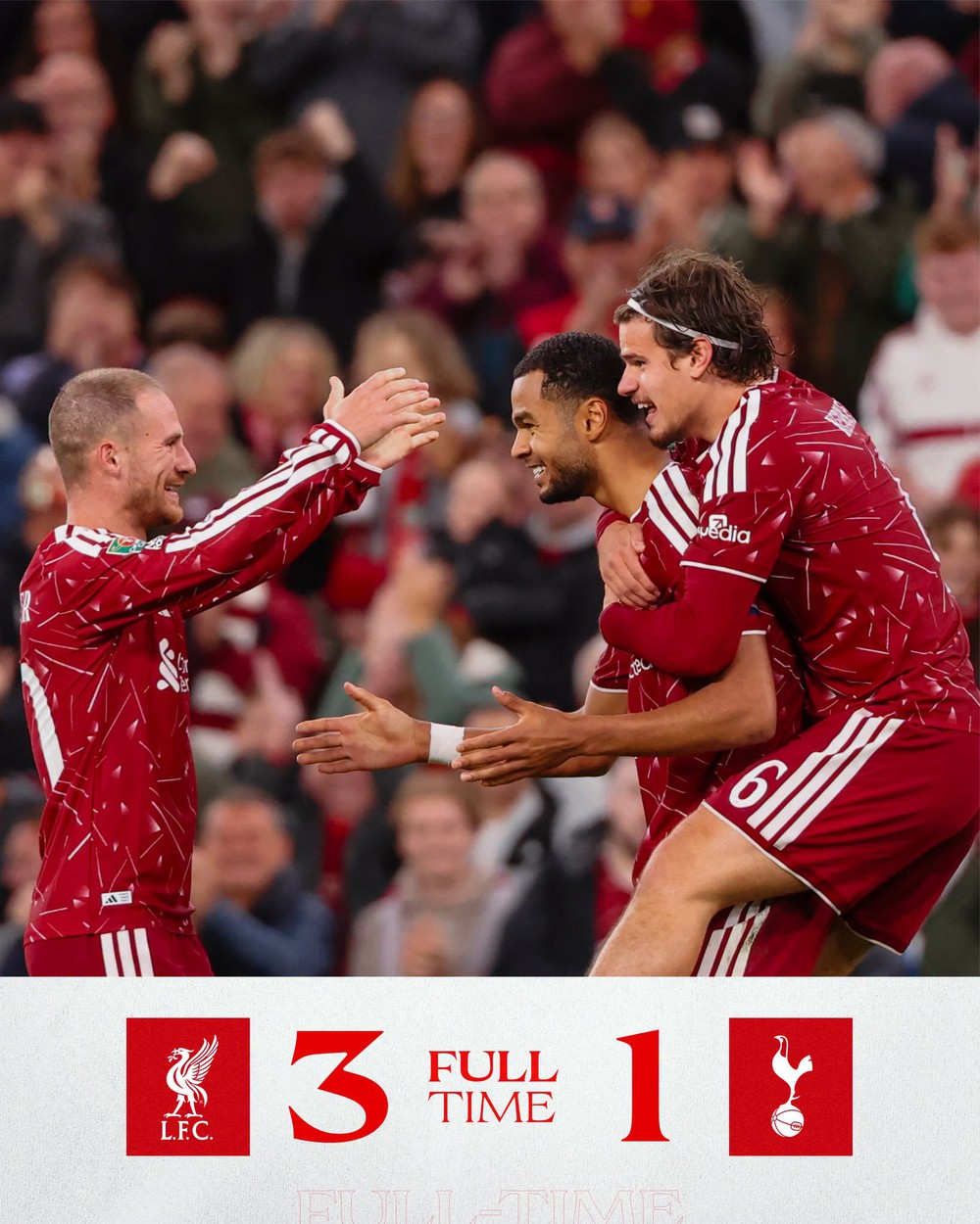 Thể hiện đẳng cấp trước Tottenham, Liverpool thẳng tiến ở Cúp Liên đoàn Anh - Ảnh 2. Thể hiện đẳng cấp trước Tottenham, Liverpool thẳng tiến ở Cúp Liên đoàn Anh - Ảnh 2.