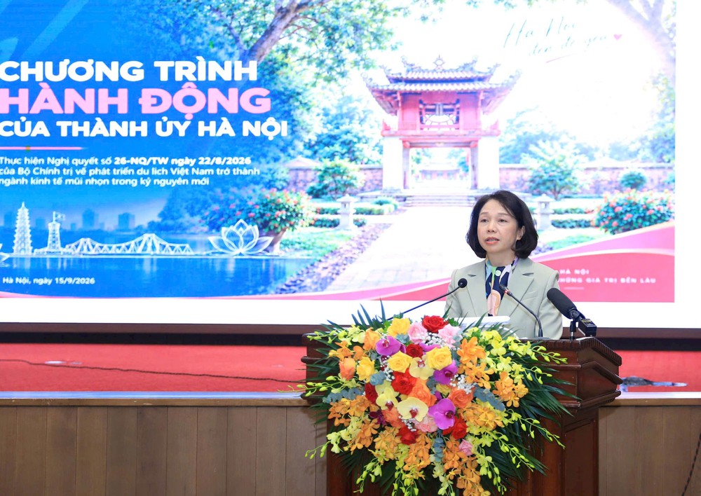 Hà Nội phấn đấu đón 47,5 đến 50,8 triệu lượt khách vào năm 2030 - Ảnh 1. Hà Nội phấn đấu đón 47,5 đến 50,8 triệu lượt khách vào năm 2030 - Ảnh 1.