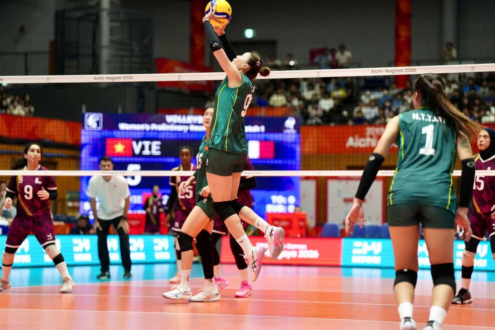 Lịch thi đấu bóng chuyền nữ ASIAD 2026 vòng tứ kết - Ảnh 1. Lịch thi đấu bóng chuyền nữ ASIAD 2026 vòng tứ kết - Ảnh 1.