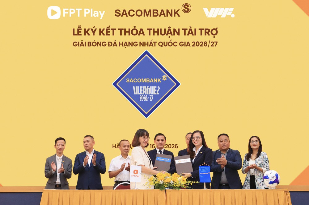 Giải bóng đá hạng Nhất QG và Cúp QG mùa giải 2026/27 có nhà tài trợ - Ảnh 2.