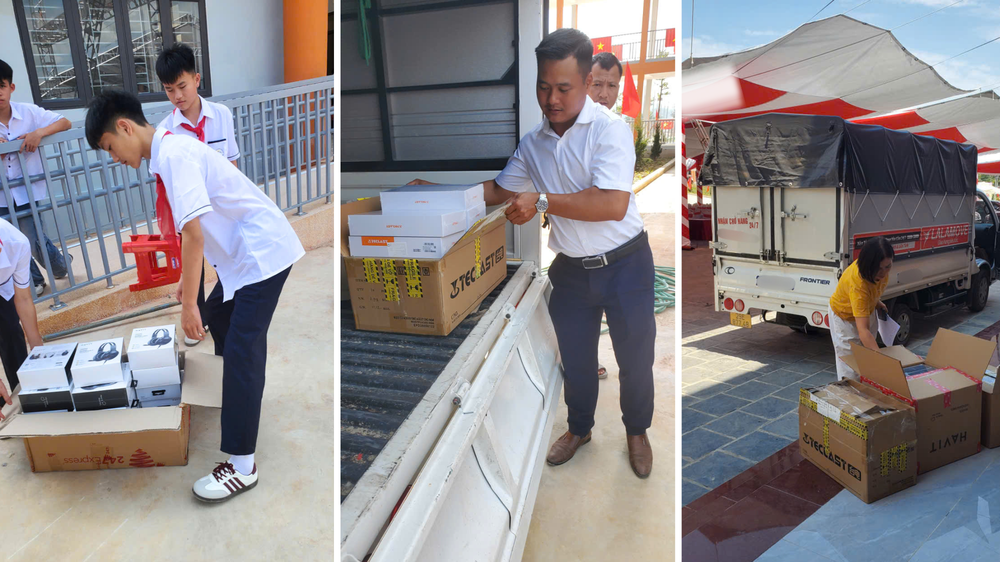Lalamove tiếp sức trẻ em vùng xa trong mùa tựu trường - Ảnh 2. Lalamove tiếp sức trẻ em vùng xa trong mùa tựu trường - Ảnh 2.