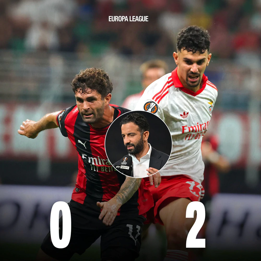 Europa League Đêm Qua: Milan Thua Đau Ở San Siro Trong Ngày Amorim Tái Ngộ Đội Bóng Cũ - Ảnh 2.