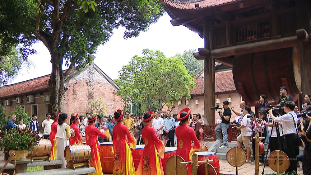 Festival Thăng Long - Hà Nội: Tiếng trống truyền thống kể chuyện văn hóa Việt - Ảnh 1.