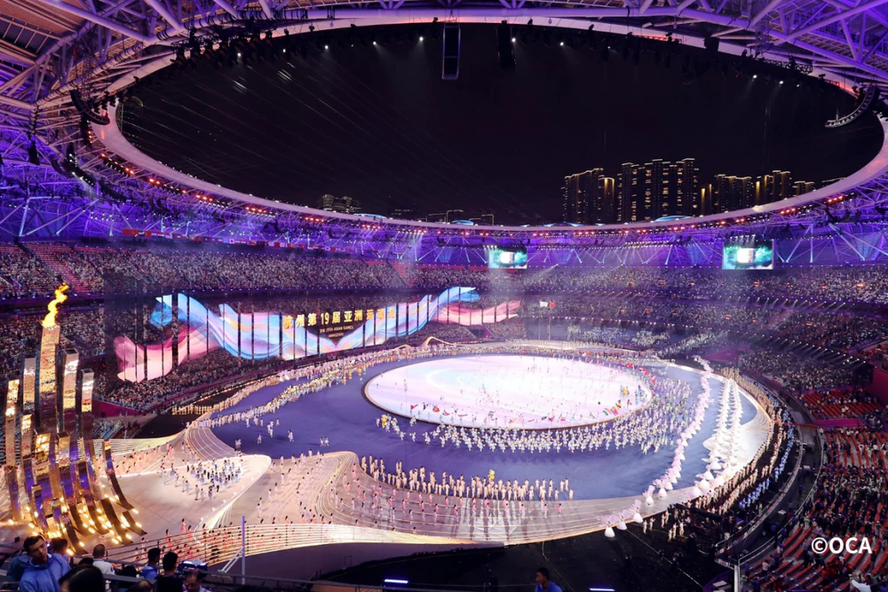 Lễ khai mạc ASIAD 2026: Cả châu Á cùng chung nhịp đập - Ảnh 1. Lễ khai mạc ASIAD 2026: Cả châu Á cùng chung nhịp đập - Ảnh 1.