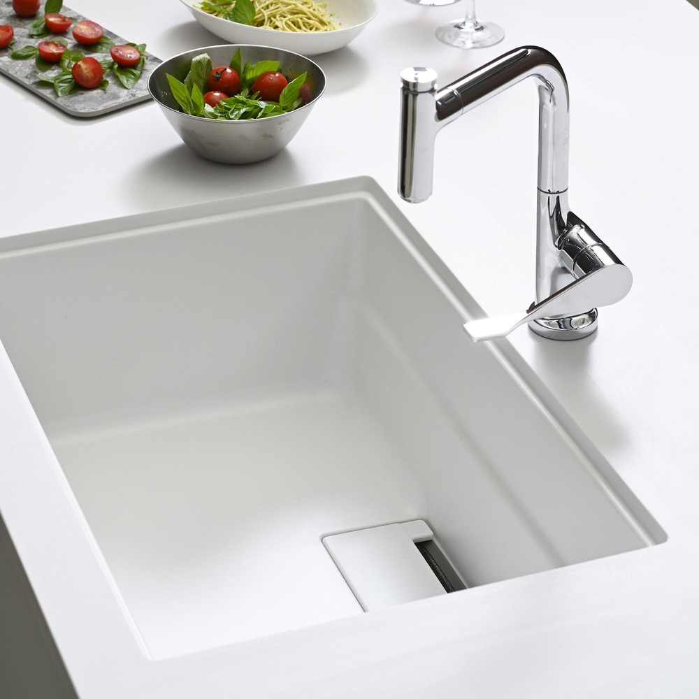 Chậu rửa chén đá có dễ bị ố màu và trầy xước theo thời gian? - Ảnh 2.
