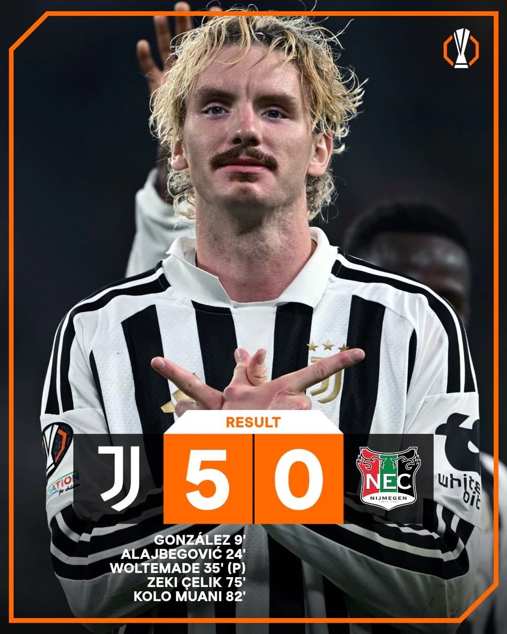 Kết quả Europa League: Juventus thắng 5-0, các CLB Anh đồng loạt giành 3 điểm - Ảnh 1. Kết quả Europa League: Juventus thắng 5-0, các CLB Anh đồng loạt giành 3 điểm - Ảnh 1.