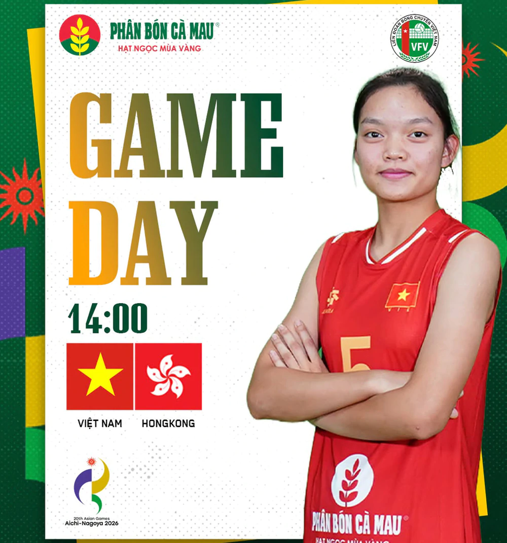 Xem trực tiếp bóng chuyền nữ Việt Nam vs Hong Kong (TQ) 14h00 hôm nay, ASIAD 2026 - Ảnh 2. trực tiếp bóng chuyền