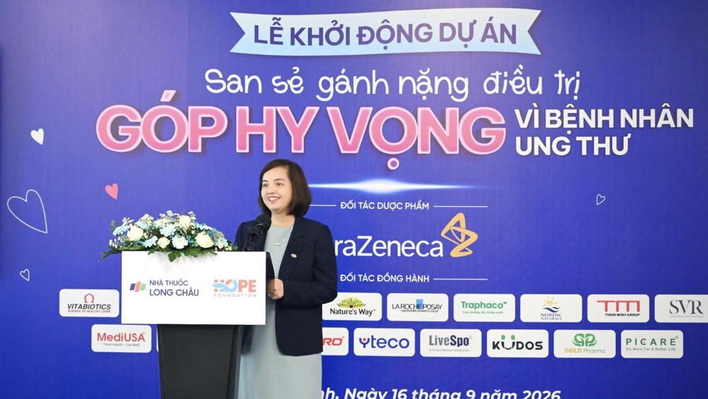 San sẻ gánh nặng chi phí, tiếp sức bệnh nhân ung thư - Ảnh 1. San sẻ gánh nặng chi phí, tiếp sức bệnh nhân ung thư - Ảnh 1.