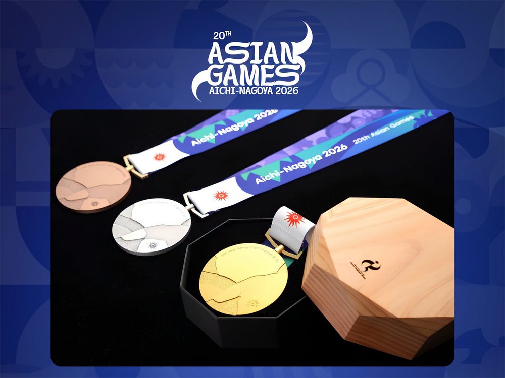 bảng tổng sắp huy chương ASIAD 2026