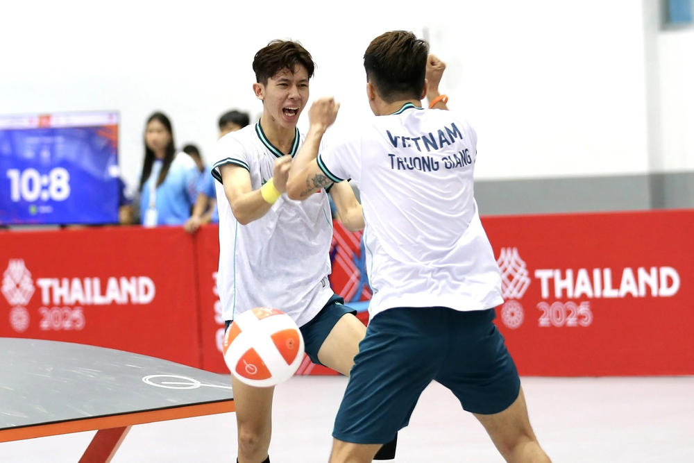 Từ tấm huy chương SEA Games đến trận tranh HCĐ ASIAD 2026: Teqball Việt Nam đi nhanh hơn kỳ vọng - Ảnh 4. Từ tấm huy chương SEA Games đến trận tranh HCĐ ASIAD 2026: Teqball Việt Nam đi nhanh hơn kỳ vọng - Ảnh 4.