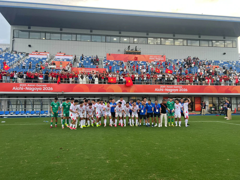 U23 Việt Nam được biểu dương sau trận thắng Philippines - Ảnh 2. U23 Việt Nam được biểu dương sau trận thắng Philippines - Ảnh 2.