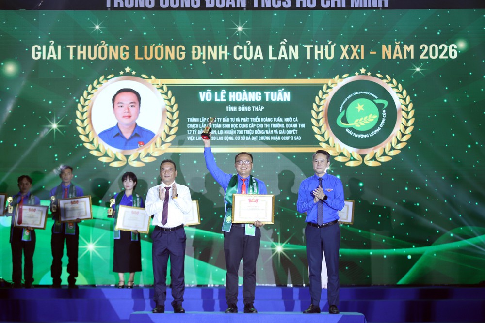 30 nhà nông trẻ nhận Giải thưởng Lương Định Của lần thứ XXI năm 2026 - Ảnh 4. 30 nhà nông trẻ nhận Giải thưởng Lương Định Của lần thứ XXI năm 2026 - Ảnh 4.