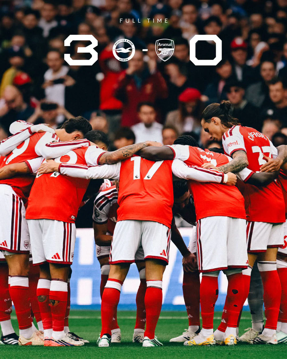 Arsenal Thua Tan Nát Trên Sân Brighton, Hlv Arteta Nói Gì? - Ảnh 1.