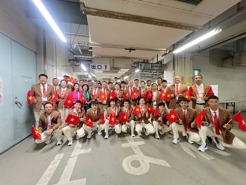 Nagoya sôi động chào đón Đại hội Thể thao châu Á lần thứ 20 - Ảnh 1. Nagoya sôi động chào đón Đại hội Thể thao châu Á lần thứ 20 - Ảnh 1.