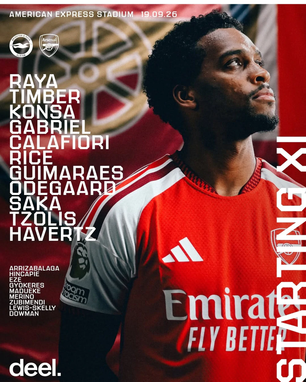 TRỰC TIẾP bóng đá Brighton vs Arsenal: Gyokeres dự bị - Ảnh 3. TRỰC TIẾP bóng đá Brighton vs Arsenal: Gyokeres dự bị - Ảnh 3.
