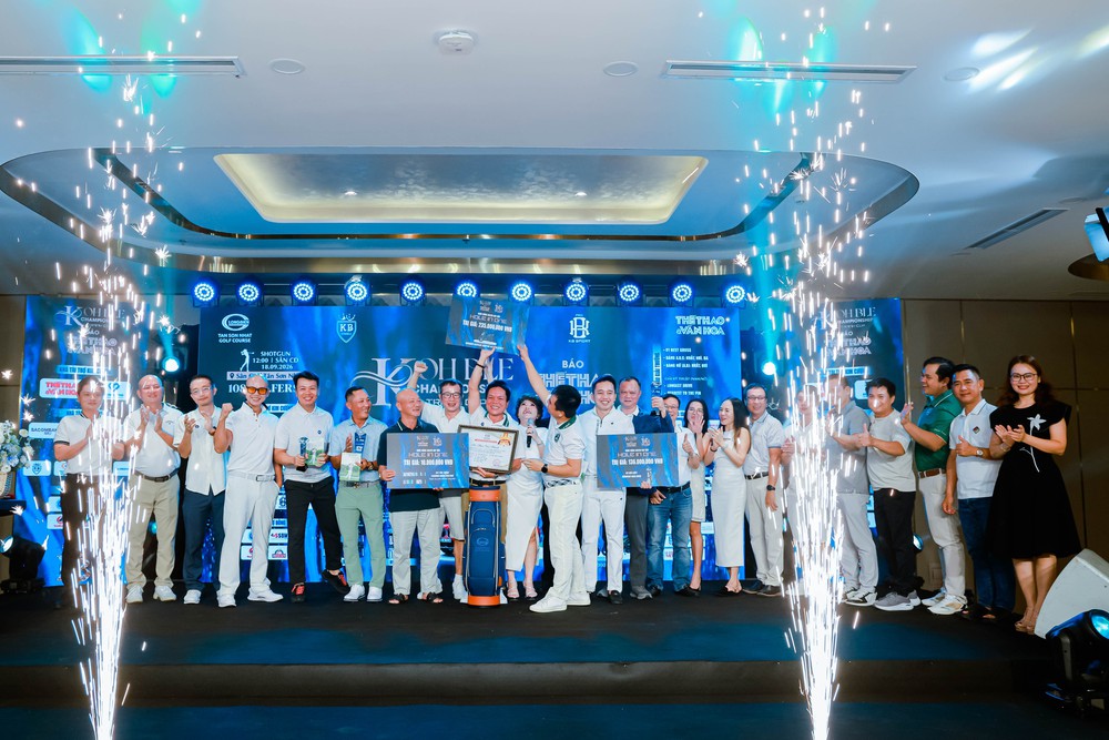 Giải golf KOHBLE Championship – Tranh Cúp Báo Thể thao và Văn hóa 2026 khép lại với nhiều dấu ấn - Ảnh 8. Giải golf KOHBLE Championship – Tranh Cúp Báo Thể thao và Văn hóa 2026 khép lại với nhiều dấu ấn - Ảnh 8.