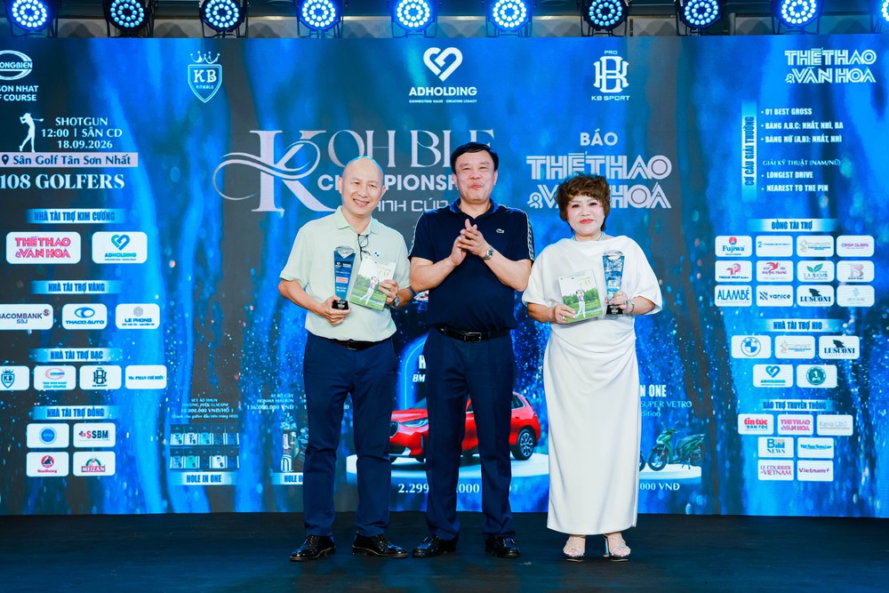 Giải golf KOHBLE Championship – Tranh Cúp Báo Thể thao và Văn hóa 2026 khép lại với nhiều dấu ấn - Ảnh 1. Giải golf KOHBLE Championship – Tranh Cúp Báo Thể thao và Văn hóa 2026 khép lại với nhiều dấu ấn - Ảnh 1.