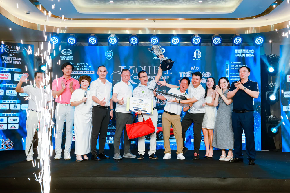 Giải golf KOHBLE Championship – Tranh Cúp Báo Thể thao và Văn hóa 2026 khép lại với nhiều dấu ấn - Ảnh 4. Giải golf KOHBLE Championship – Tranh Cúp Báo Thể thao và Văn hóa 2026 khép lại với nhiều dấu ấn - Ảnh 4.