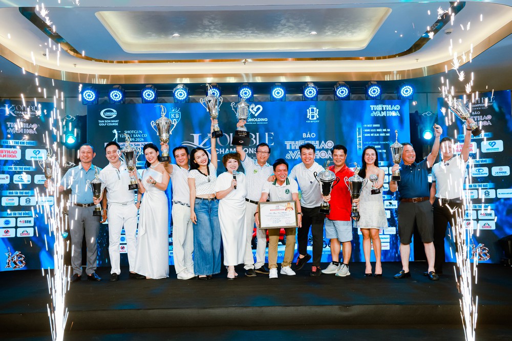 Giải golf KOHBLE Championship – Tranh Cúp Báo Thể thao và Văn hóa 2026 khép lại với nhiều dấu ấn - Ảnh 11. Giải golf KOHBLE Championship – Tranh Cúp Báo Thể thao và Văn hóa 2026 khép lại với nhiều dấu ấn - Ảnh 11.