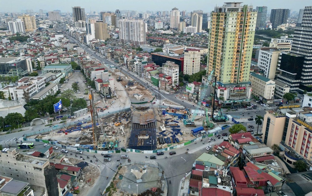 Hà Nội thông xe kỹ thuật đường Vành đai 1 đoạn Hoàng Cầu - Voi Phục - Ảnh 10. Hà Nội thông xe kỹ thuật đường Vành đai 1 đoạn Hoàng Cầu - Voi Phục - Ảnh 10.
