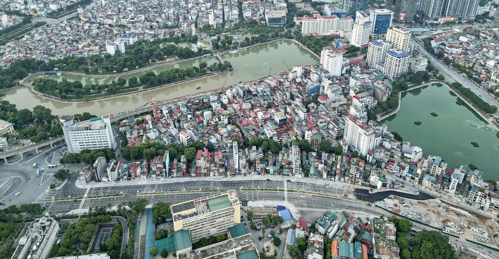 Hà Nội thông xe kỹ thuật đường Vành đai 1 đoạn Hoàng Cầu - Voi Phục - Ảnh 14. Hà Nội thông xe kỹ thuật đường Vành đai 1 đoạn Hoàng Cầu - Voi Phục - Ảnh 14.