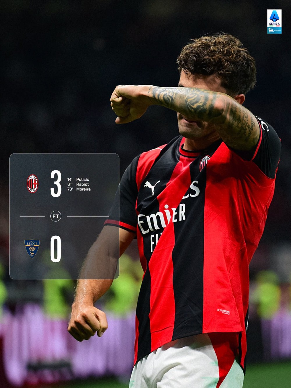 AC Milan của Amorim thắng đậm, duy trì thành tích bất bại ở Serie A - Ảnh 2. AC Milan của Amorim thắng đậm, duy trì thành tích bất bại ở Serie A - Ảnh 2.