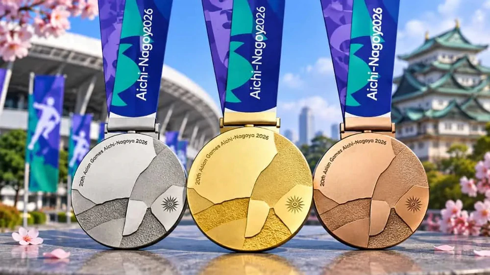 Bảng tổng sắp huy chương ASIAD 2026 ngày 20/9 - Ảnh 1. Bảng tổng sắp huy chương ASIAD 2026 ngày 20/9 - Ảnh 1.
