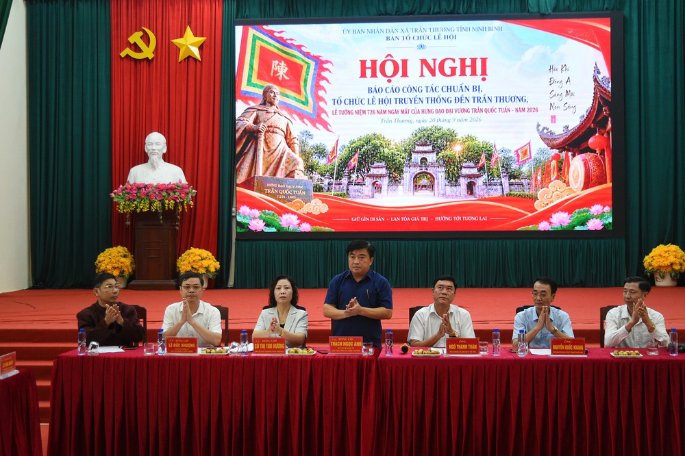 Lễ hội Đền Trần Thương: Phát huy di sản trong đời sống hiện đại - Ảnh 1. Lễ hội Đền Trần Thương: Phát huy di sản trong đời sống hiện đại - Ảnh 1.