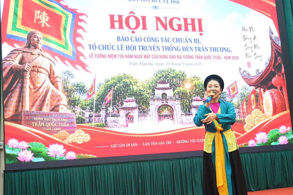 Lễ hội Đền Trần Thương: Phát huy di sản trong đời sống hiện đại - Ảnh 6. Lễ hội Đền Trần Thương: Phát huy di sản trong đời sống hiện đại - Ảnh 6.