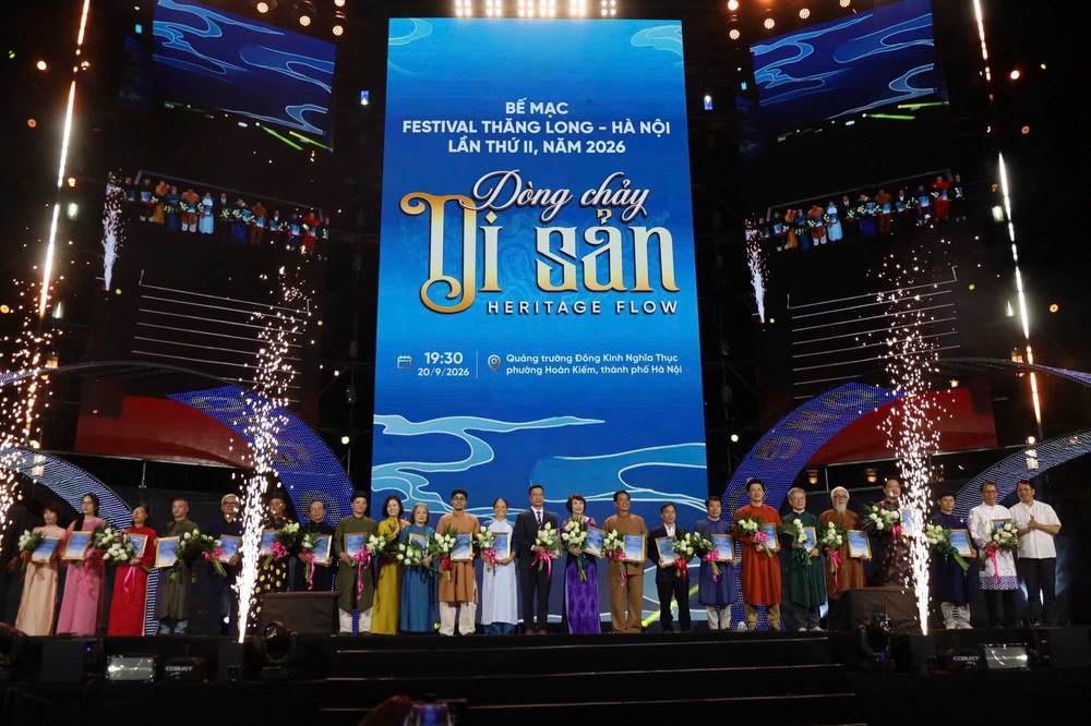 Bế mạc Festival Thăng Long - Hà Nội 2026: Dòng chảy di sản tiếp tục được nối dài - Ảnh 5. Bế mạc Festival Thăng Long - Hà Nội 2026: Dòng chảy di sản tiếp tục được nối dài - Ảnh 5.