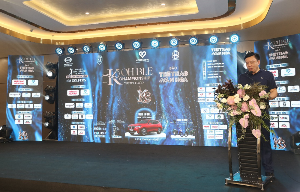 Giải Golf Kohble Championship – Tranh Cúp Báo Thể thao và văn hóa 2026: Khi dòng vốn chiến lược, tri thức giáo dục và trách nhiệm xã hội hội tụ qua nhịp đập thể thao - Ảnh 5.