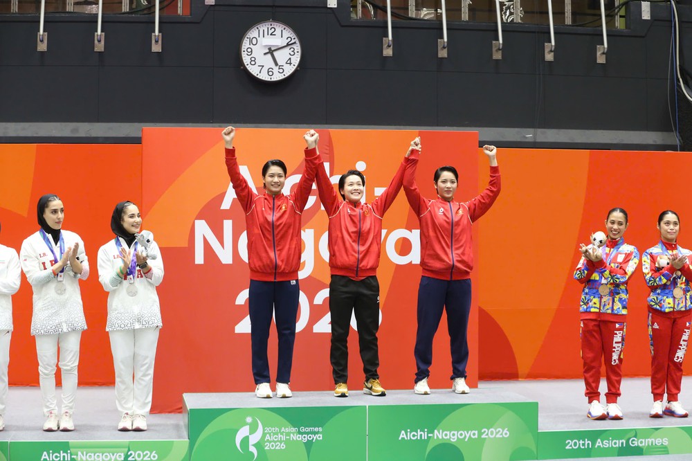 Bảng tổng sắp huy chương ASIAD 2026 ngày 23/9 - Ảnh 2. Bảng tổng sắp huy chương ASIAD 2026 ngày 23/9 - Ảnh 2.
