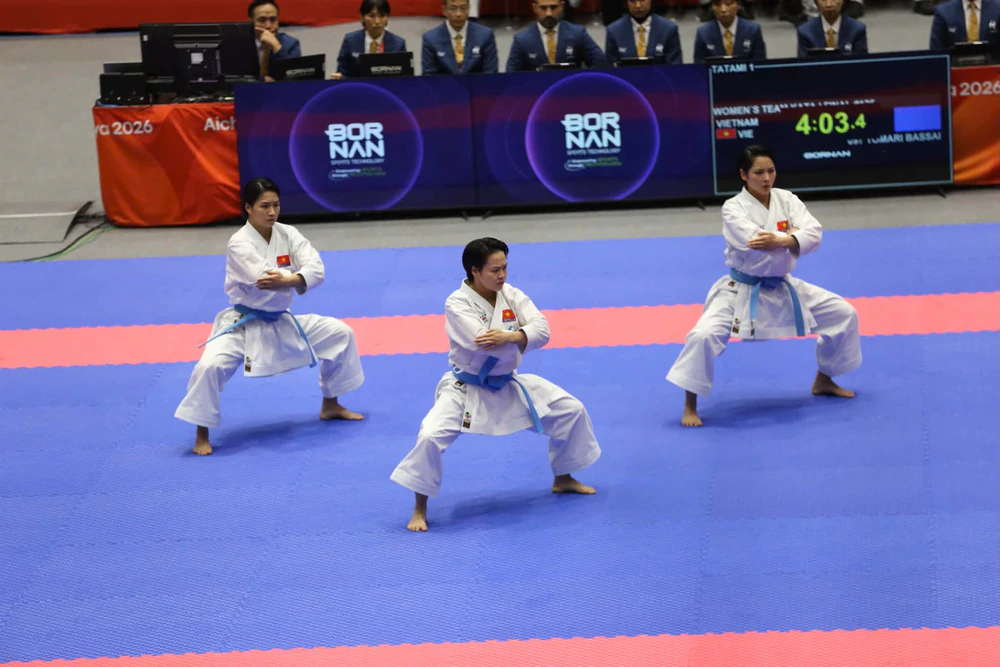 Từ em út đến người dẫn đường: Karate Việt Nam & câu chuyện tiếp nối thế hệ, giữ vững kỳ tích 'vàng' ASIAD - Ảnh 1. Từ em út đến người dẫn đường: Karate Việt Nam & câu chuyện tiếp nối thế hệ, giữ vững kỳ tích 'vàng' ASIAD - Ảnh 1.
