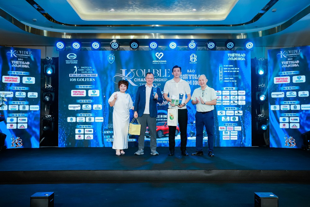 Dấu ấn SACOMBANK-SBJ tại Giải golf KOHBLE Championship 2026: Nâng tầm giá trị, kết nối tinh hoa - Ảnh 1. Dấu ấn SACOMBANK-SBJ tại Giải golf KOHBLE Championship 2026: Nâng tầm giá trị, kết nối tinh hoa - Ảnh 1.