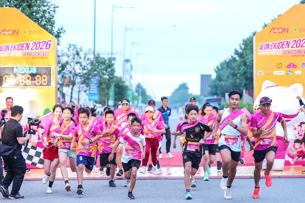 AEON Ekiden 2026: 5 năm lan tỏa tinh thần thể thao và kết nối cộng đồng - Ảnh 1. AEON Ekiden 2026: 5 năm lan tỏa tinh thần thể thao và kết nối cộng đồng - Ảnh 1.