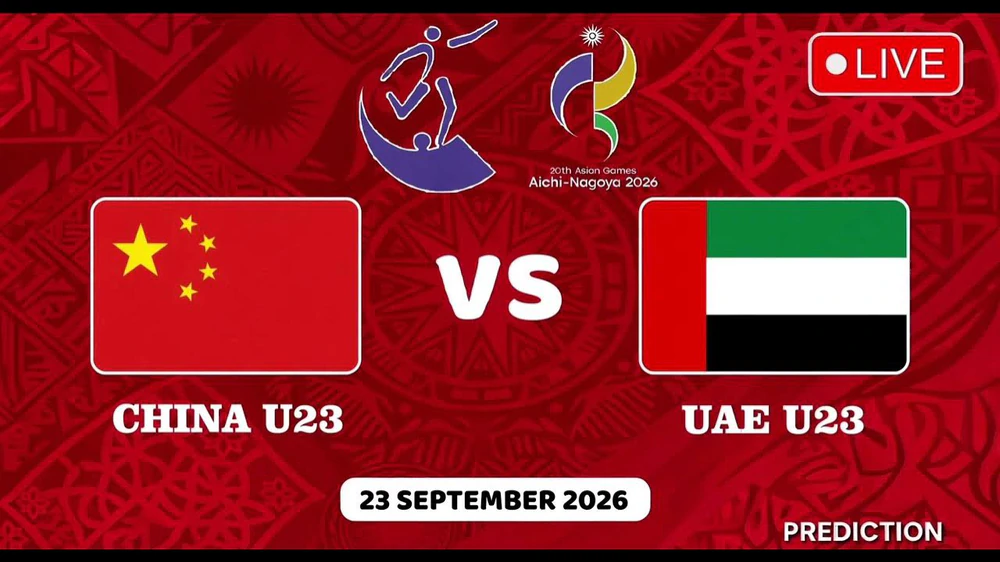 Nhận định bóng đá hôm nay 23/9: U23 Trung Quốc vs U23 UAE, U23 Nhật Bản vs U23 Thái Lan - Ảnh 1.