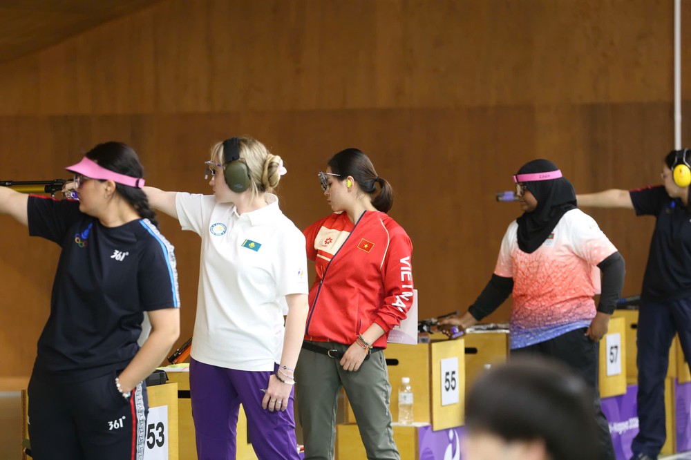 ASIAD 2026: Thùy Trang vào chung kết 10m súng ngắn hơi nữ, Việt Nam giành HCĐ đồng đội - Ảnh 2. ASIAD 2026