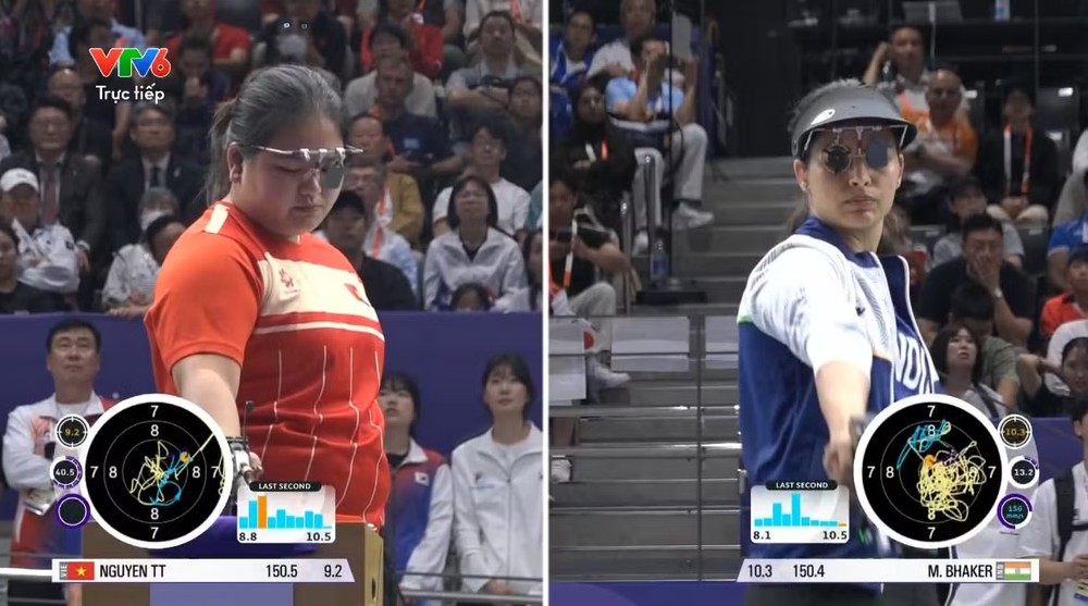 ASIAD 2026: Thùy Trang dừng bước, xếp hạng 6 nội dung 10m súng ngắn hơi - Ảnh 2. ASIAD 2026