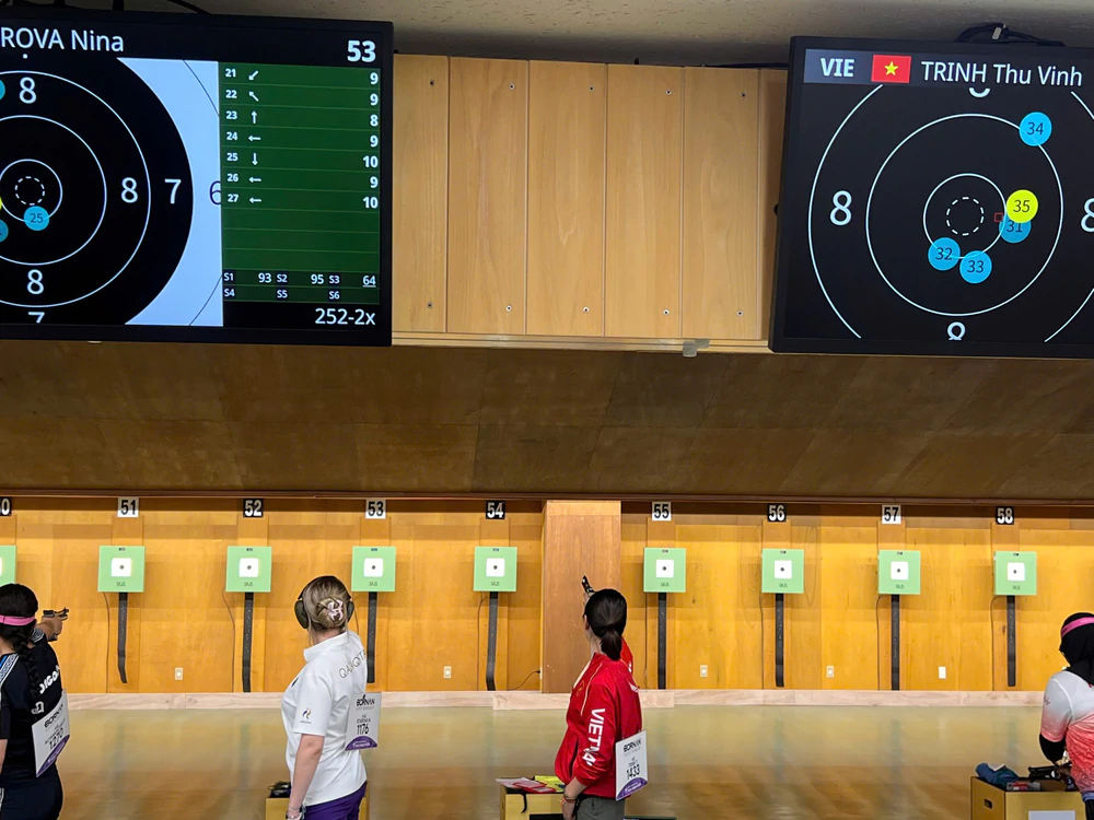 Trực tiếp ASIAD 2026 hôm nay ngày 23/9: Nguyễn Thùy Trang vào chung kết 10m súng ngắn, Thu Vinh bị loại - Ảnh 3.