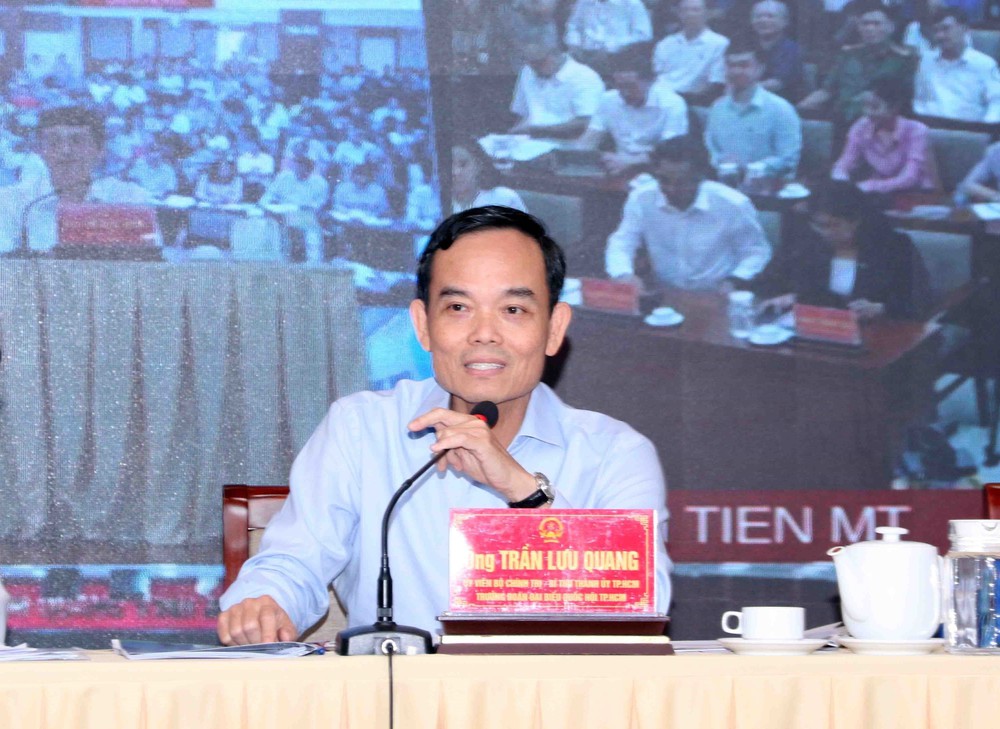 Đồng chí Trần Lưu Quang: Nhà ở xã hội tại Thành phố Hồ Chí Minh sẽ chất lượng nhưng giá rẻ - Ảnh 1.