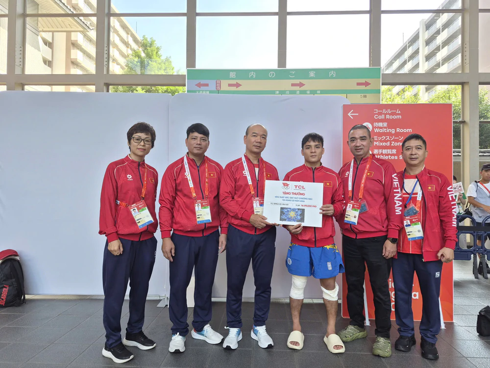Trực tiếp ASIAD 2026 hôm nay ngày 24/9: Đinh Văn Tâm mang về HCB nội dung tán thủ hạng 56kg nam - Ảnh 3. Trực tiếp ASIAD 2026 hôm nay ngày 24/9: Đinh Văn Tâm mang về HCB nội dung tán thủ hạng 56kg nam - Ảnh 3.