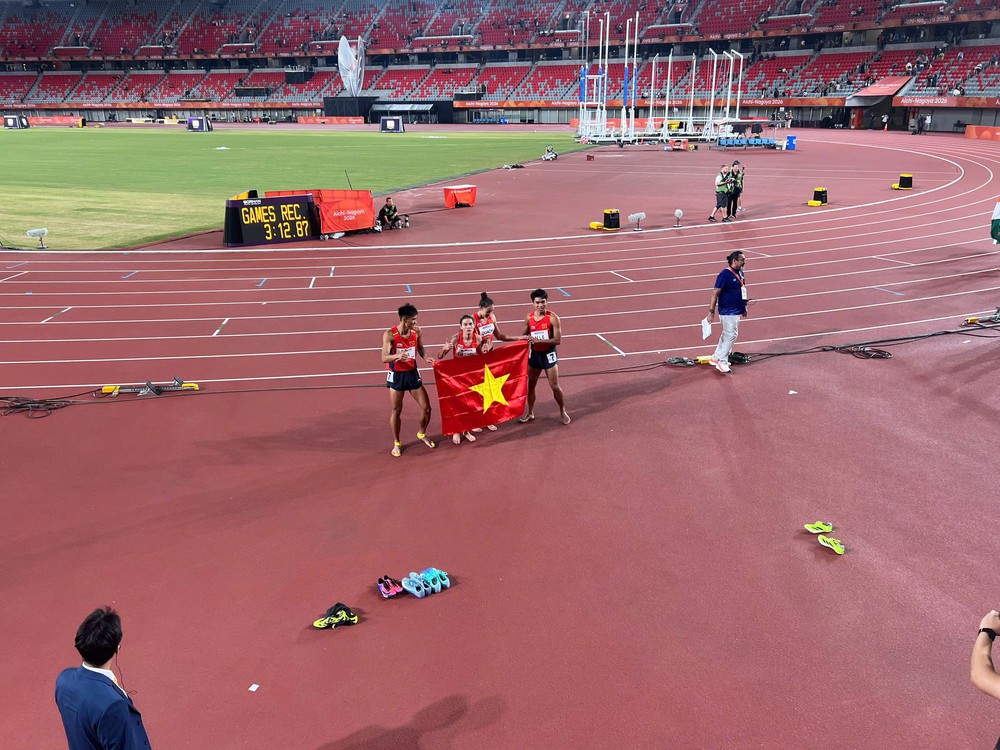 Kết quả ASIAD 2026 của Thể thao Việt Nam hôm nay ngày 24/9: Điền kinh giành HCĐ tiếp sức, Nguyễn Thị Oanh lỡ hẹn huy chương - Ảnh 2. Kết quả ASIAD 2026 của Thể thao Việt Nam hôm nay ngày 24/9: Điền kinh giành HCĐ tiếp sức, Nguyễn Thị Oanh lỡ hẹn huy chương - Ảnh 2.