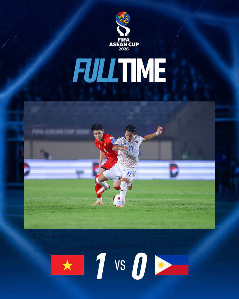 Đình Bắc ghi bàn, ĐT Việt Nam thắng tối thiểu ĐT Philippines ở trận ra quân ở FIFA ASEAN Cup 2026 - Ảnh 1.