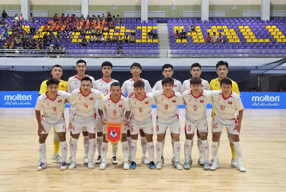 Futsal Việt Nam lên hạng 20 thế giới, khẳng định vị thế - Ảnh 1. Futsal Việt Nam lên hạng 20 thế giới, khẳng định vị thế - Ảnh 1.