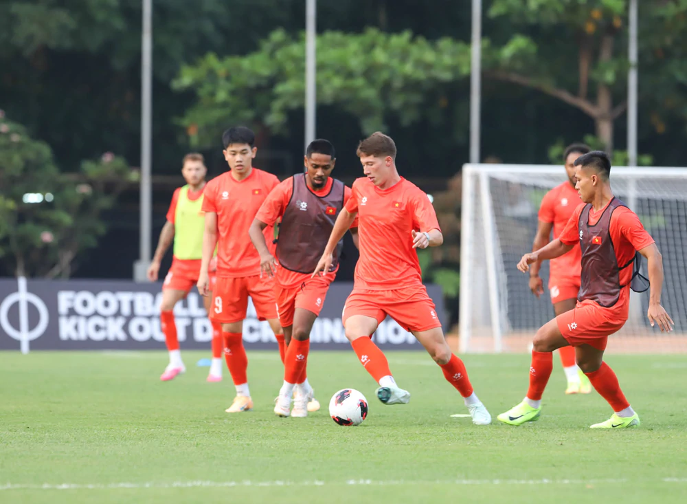 Đội hình xuất phát Việt Nam vs Philippines: Adou Minh và Williams Minh Hoàng đá chính - Ảnh 2. Đội hình xuất phát Việt Nam vs Philippines: Adou Minh và Williams Minh Hoàng đá chính - Ảnh 2.
