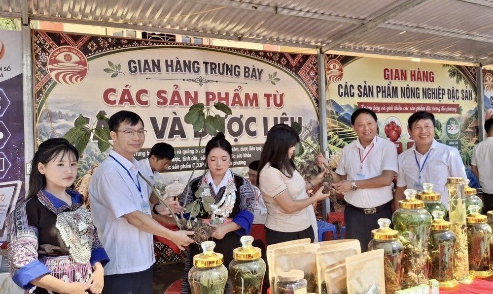 Sôi nổi Lễ mừng cơm mới của người Mông vùng cao Púng Luông - Ảnh 4.