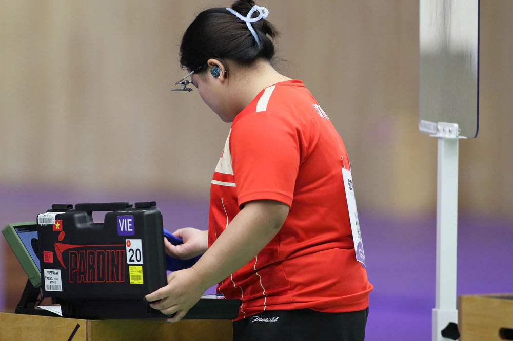Trực tiếp ASIAD 2026 hôm nay ngày 27/9: Thùy Trang thi đấu nội dung 25 m súng ngắn nữ bài bắn chậm - Ảnh 3. Trực tiếp ASIAD 2026 hôm nay ngày 27/9: Thùy Trang thi đấu nội dung 25 m súng ngắn nữ bài bắn chậm - Ảnh 3.